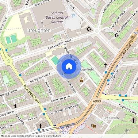 Gayfield Street, Broughton, Edinburgh