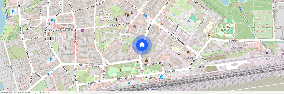 ul. Lecha, Gniezno, gnieźnieński, wielkopolskie