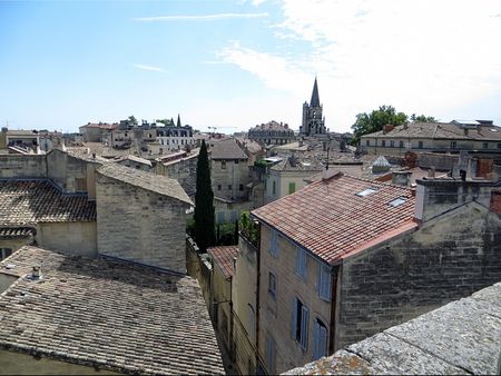 AVIGNON INTRA MUROS: Terrasse avec vue unique sur le Palais des Papes et Avignon. - Photo 5