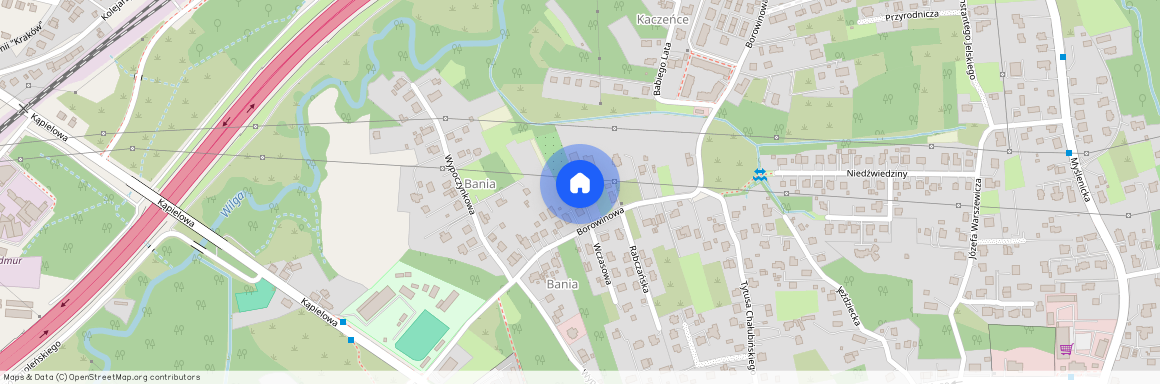 ul. Borowinowa, Swoszowice, Swoszowice, Kraków, małopolskie