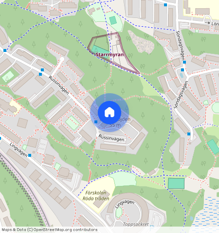 Russinvägen **, Hökarängen