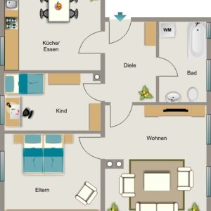 Elbestraße 19, 47443 Moers - Photo 2