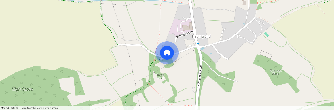 Burns Green, Benington