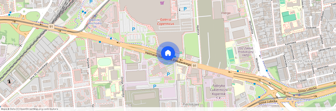 ul. Żółkiewskiego, Jakubskie Przedmieście, Toruń, kujawsko-pomorskie
