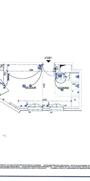 Appartement La Garenne-Colombes 1 pièce 25.26 m2 - Lot 221 - Photo 1
