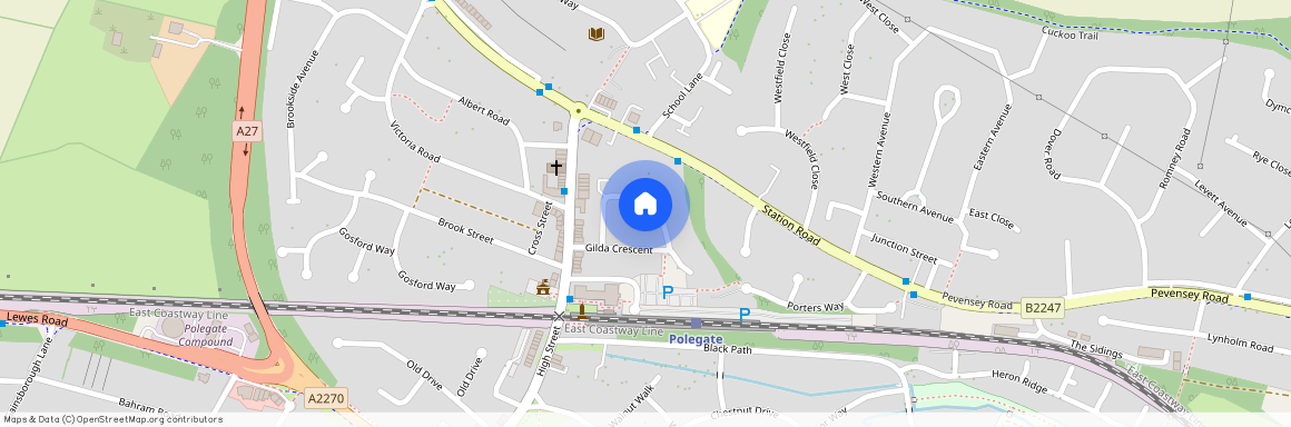 Gilda Crescent, Polegate