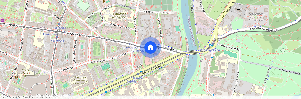 wyb. Ludwika Pasteura, Plac Grunwaldzki, Śródmieście, Wrocław, dolnośląskie