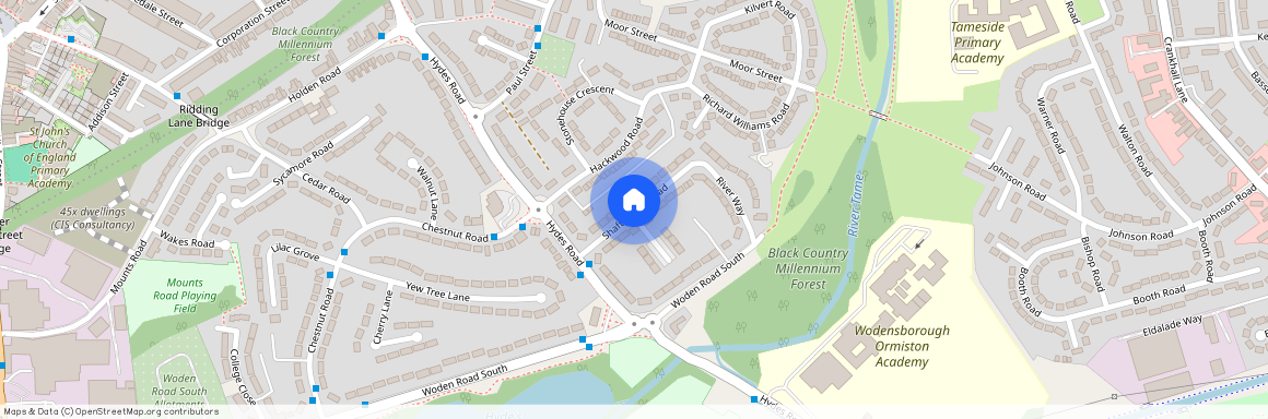 Shaftesbury Road, Wednesbury, WS10