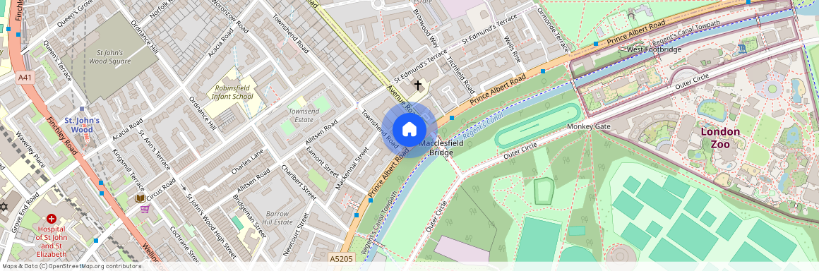 Prince Albert Road, London NW8 7PT