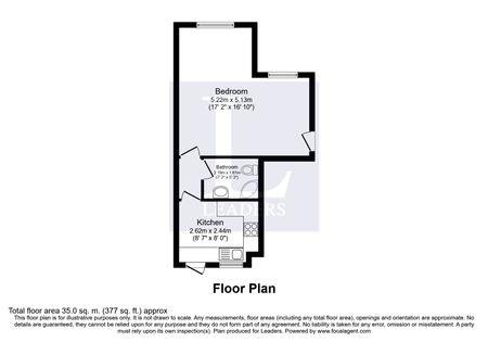 1 bedroom studio to rent Grange Road, Leatherhead, KT22 - Photo 5