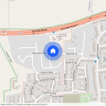 Narcissus Rise, Worthing