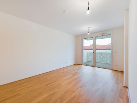 Moderne 2-Zimmerwohnung im LEO am Park - Nachhaltiger Neubau Nahe Floridsdorf Bahnhof - ab 01. Jänner - Photo 2