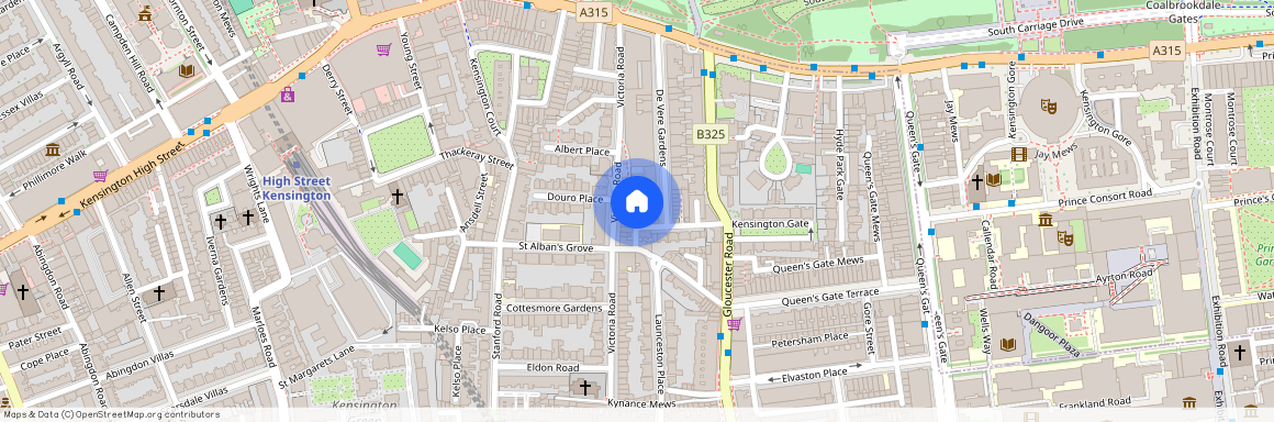 Canning Place London W8, London, W8
