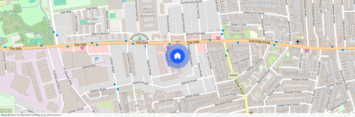 Colonnade Gardens, W3, Askew Road