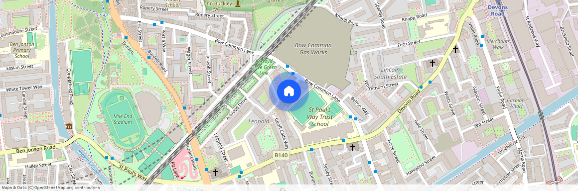 Shackle Court, 6 Gresham Place, Bow, London, E3