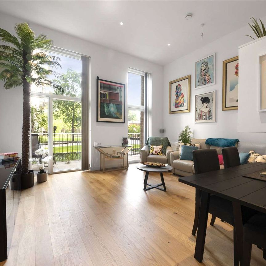 SINGLE HOUSEHOLD ONLY. The property comprises of an open plan kitchen and reception room, master bedroom with en-suite and access to a private balcony. - Photo 1