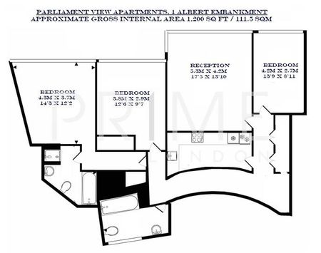 Parliament View Apartments, 1 Albert Embankment - Photo 3