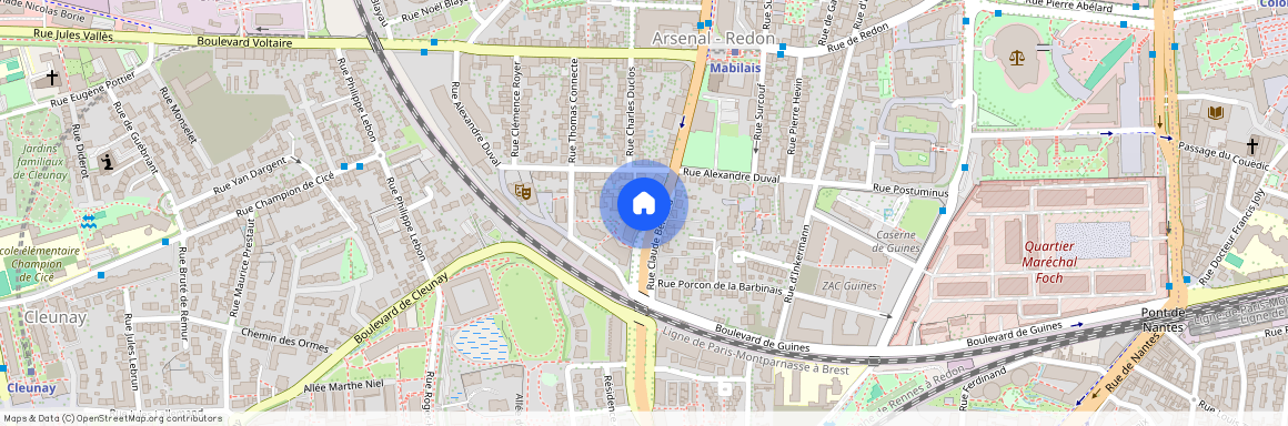 APPT 311 24 RUE CLAUDE BERNARD - RENNES (35000)