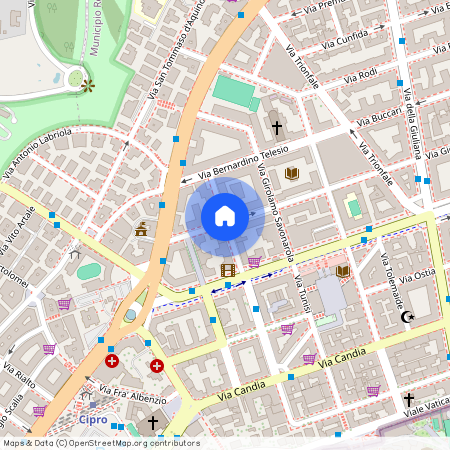 Via Pietro Giannone, Rome, Lazio 00195