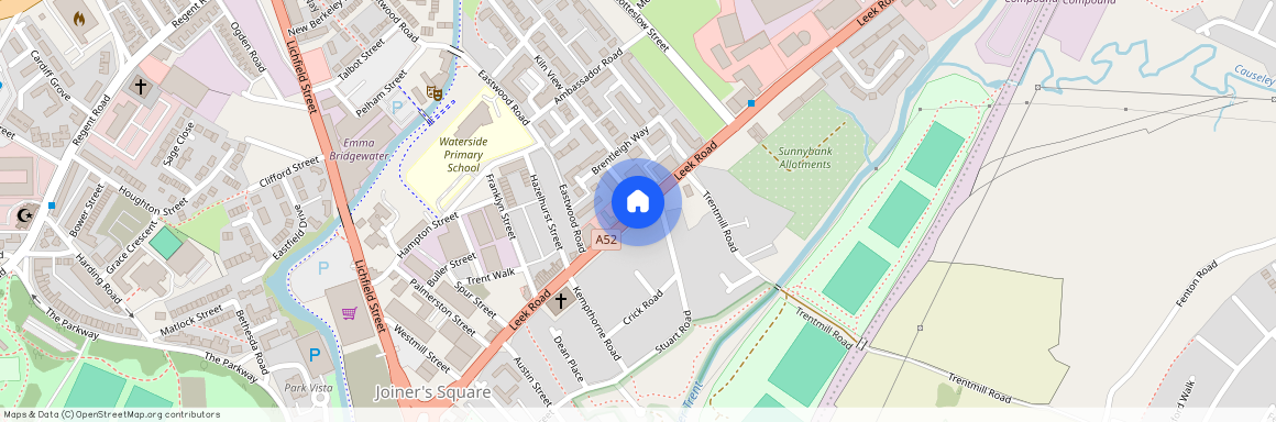 Leek Road, Staffordshire ST1