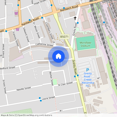 Bedford Street, Crewe, CW2