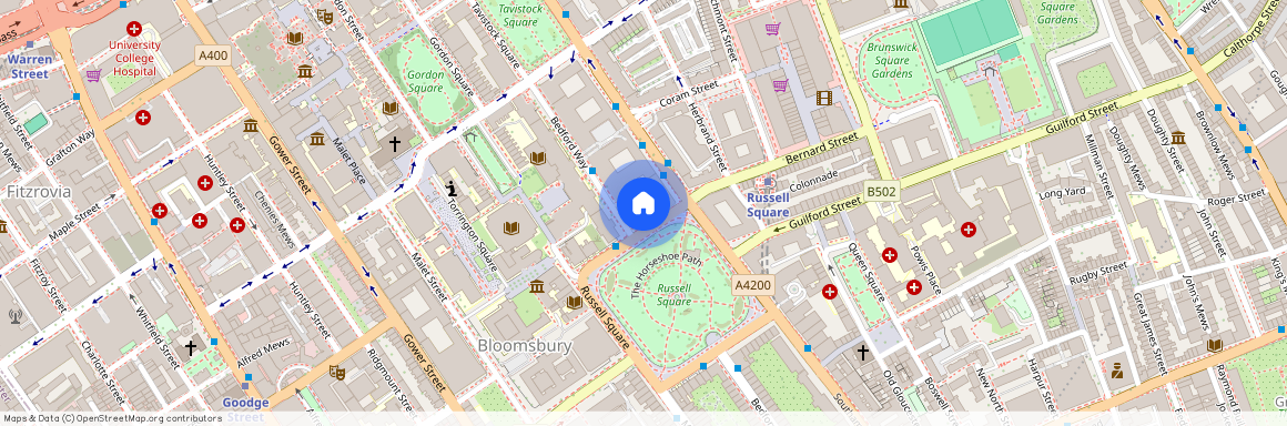 Russell Square, London, WC1B