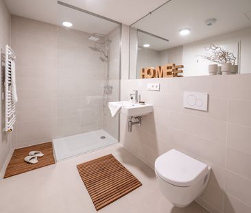 Luxus-Erstbezug im VIENNA TWENTYTWO bei der U1 *Rooftop-Pool inklus... - Foto 5