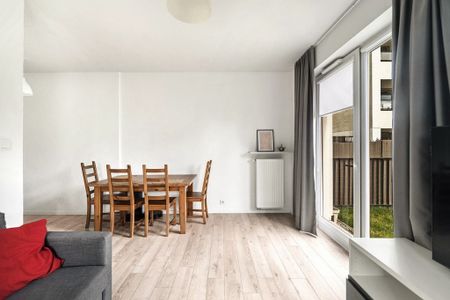 Ciche mieszkanie z ogródkiem Osiedle Saska 53 m² - Фото 4