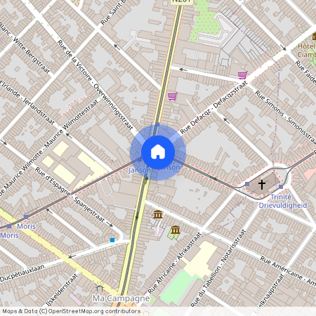 Rue Defacqz, 156, 1060, Saint-Gilles
