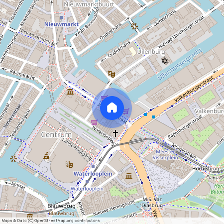 Nieuwmarkt/Lastage, 1011 NS, Jodenbreestraat, Amsterdam