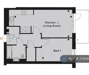 1 bedroom flat to rent - Photo 3