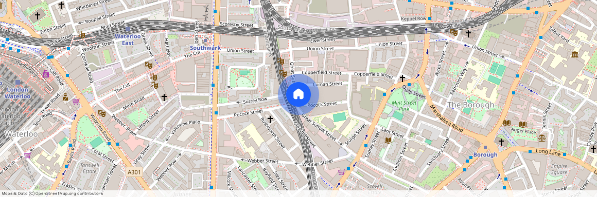 Flat 24, 59B Great Suffolk Street, SE1 0BF, London