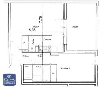 Location Appartement 2 pièces 46m² CREIL 60100 - Photo 2