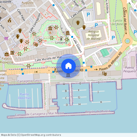 Paseo alfonso XIII, Cartagena