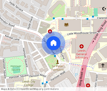 Flat 1A, 16 Clarendon Road, LS2 9NN, Leeds - Photo 1