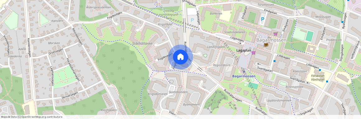 Fogdevägen 116, Bagarmossen