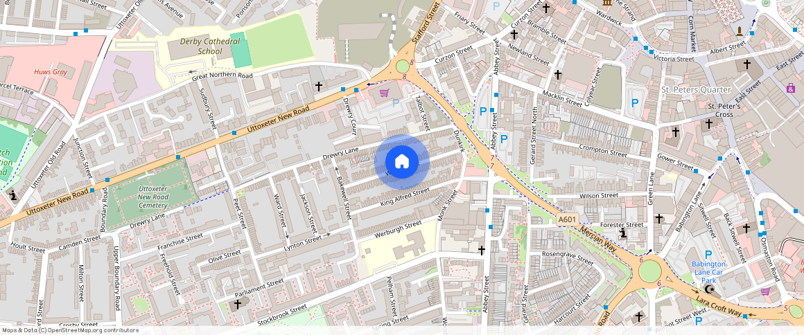 Wolfa Street, Derby, DE22