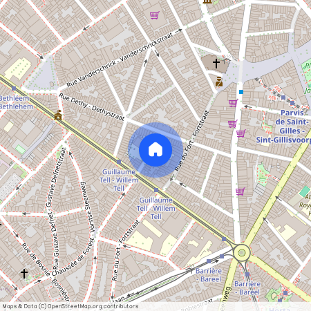Rue Guillaume Tell, 59, 1060, Saint-Gilles