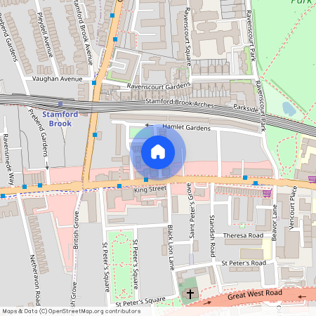 Westcroft Square, Ravenscourt Park, Hammersmith, W6