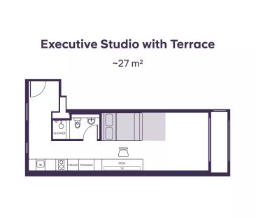 Executive Studio With Terrace - Photo 5