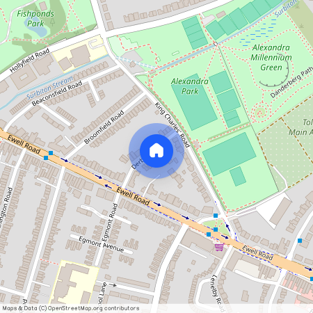 Derby Road, Surbiton, KT5