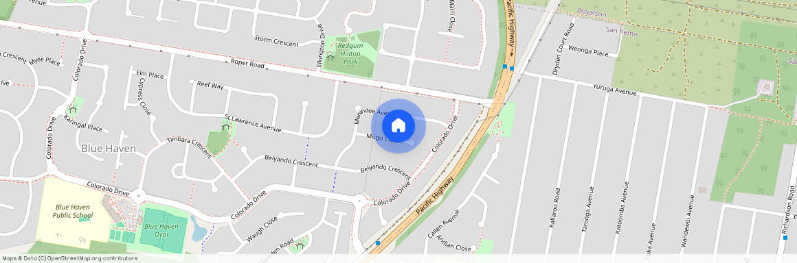 Blue Haven, Central Coast