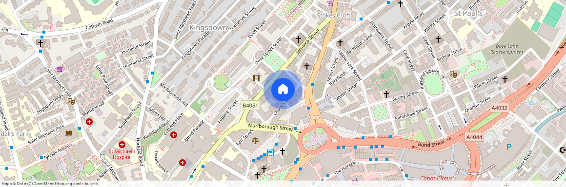 Centro, Charles Street, Bristol, BS1