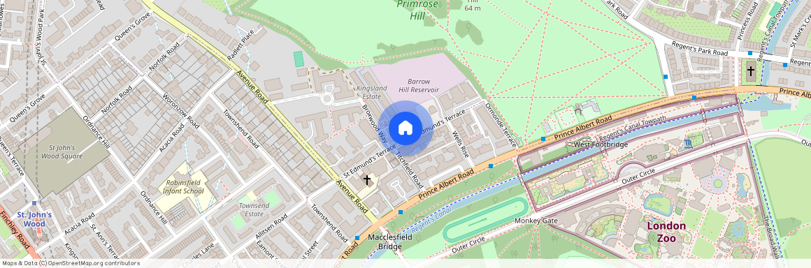 St Edmunds Terrace, St John's Wood, London, NW8