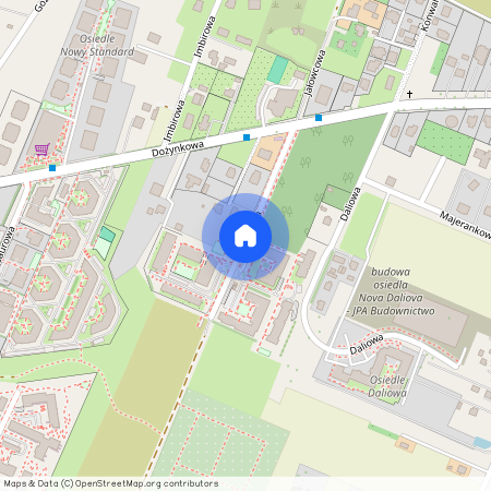 ul. Bluszczowa, Ponikwoda, Lublin, lubelskie