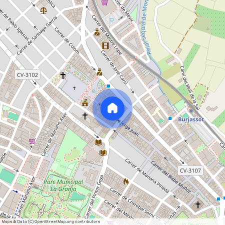 Calle Jorge Juan, 104, 46100 Burjassot, Spain
