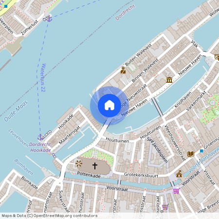 Blauwpoortsplein 12, Nieuwe Haven en omgeving, 3311AC, Dordrecht