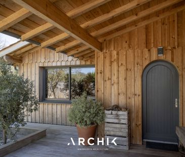 Architecture contemporaine en bois, cette maison de 200 m2 ouvre su... - Photo 5