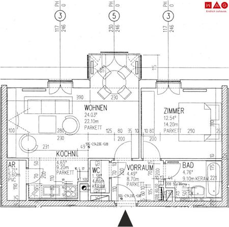 Ab sofort verfügbar – 2-Zimmer-Wohnung in Haid bei Ansfelden mit Tiefgaragenplatz! - Photo 3