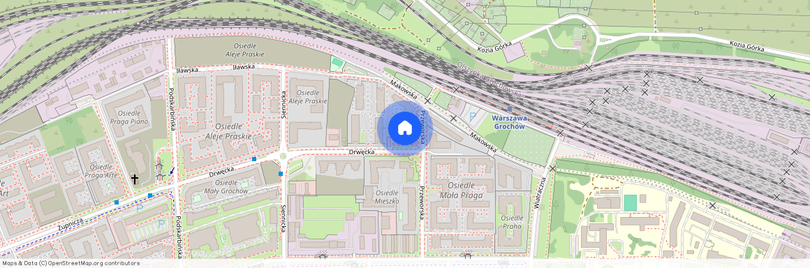 ul. Przeworska, Grochów, Praga-Południe, Warszawa, mazowieckie